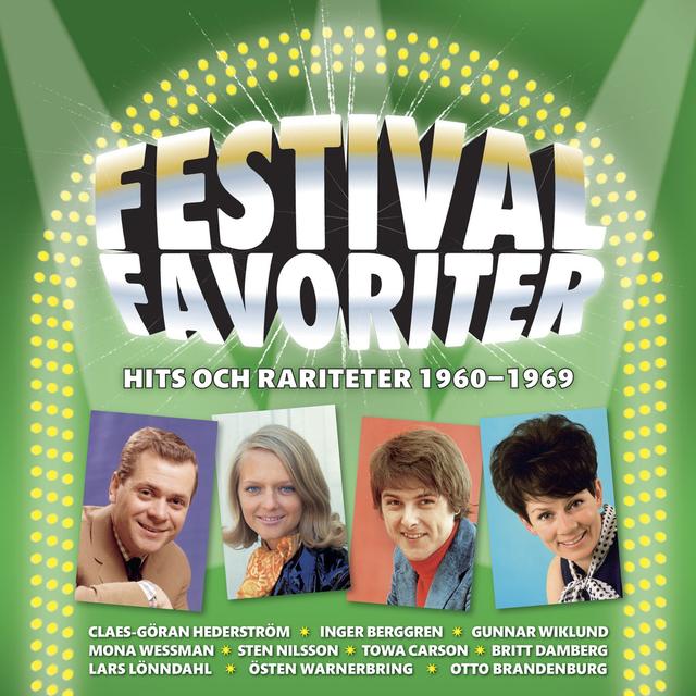 Album cover art for Festivalfavoriter 1