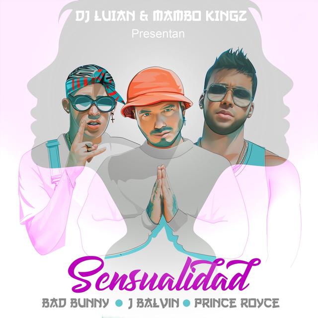 Album cover art for Sensualidad