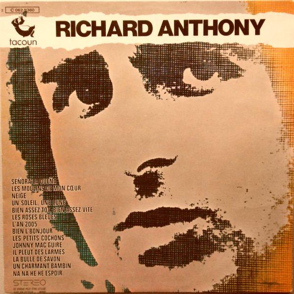 Album cover art for Richard Anthony