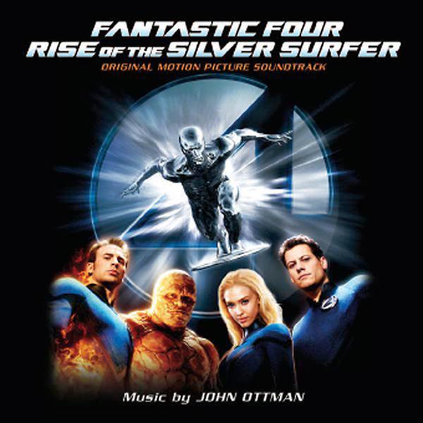 Album cover art for Fantastic Four Rise Of The Silver Surfer [B.O.F.]