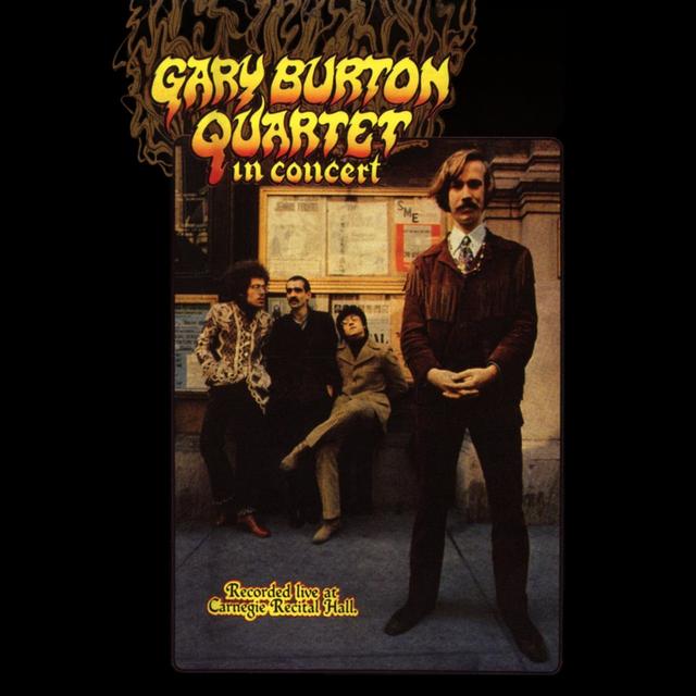 Album cover art for Gary Burton Quartet in Concert Live