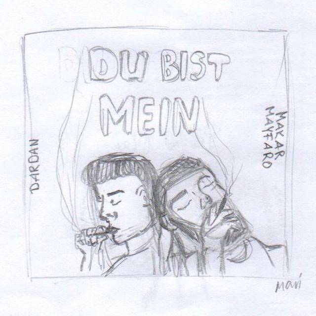 Album cover art for Du Bist Mein