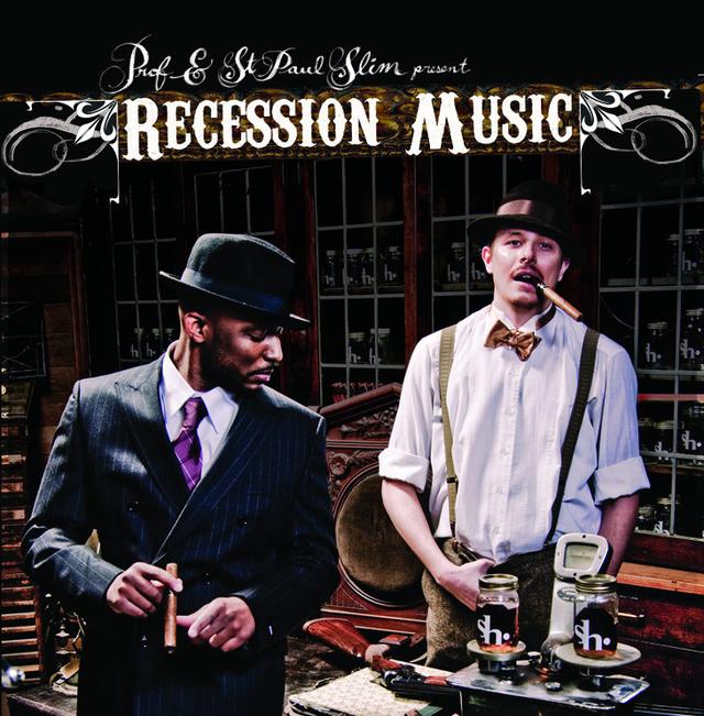 Album cover art for Recession Music