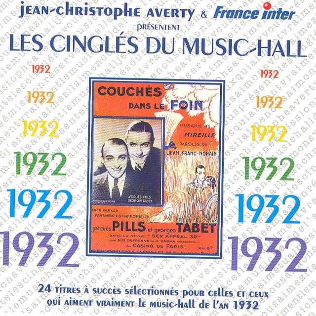 Album cover art for Les Cinglés Du Music Hall 1932