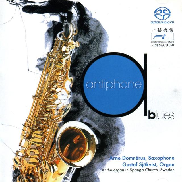 Album cover art for Antiphone Blues