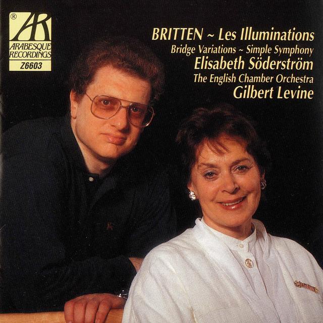 Album cover art for Britten: Les Illuminations, Variations On A Theme Of Frank Bridge, Simple Symphony