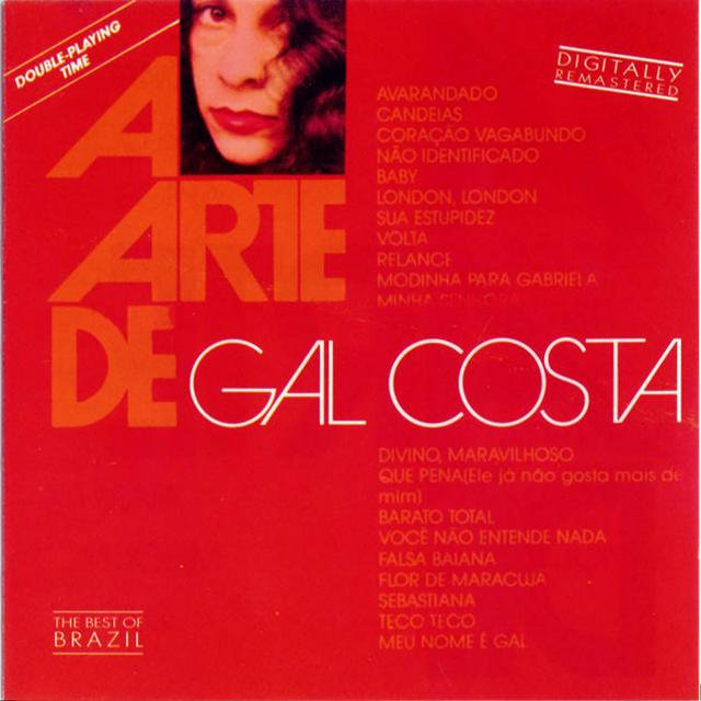 Album cover art for A Arte de Gal Costa