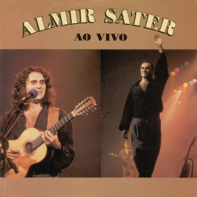 Album cover art for Almir Sater Ao Vivo