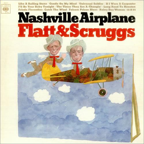 Album cover art for Nashville Airplane