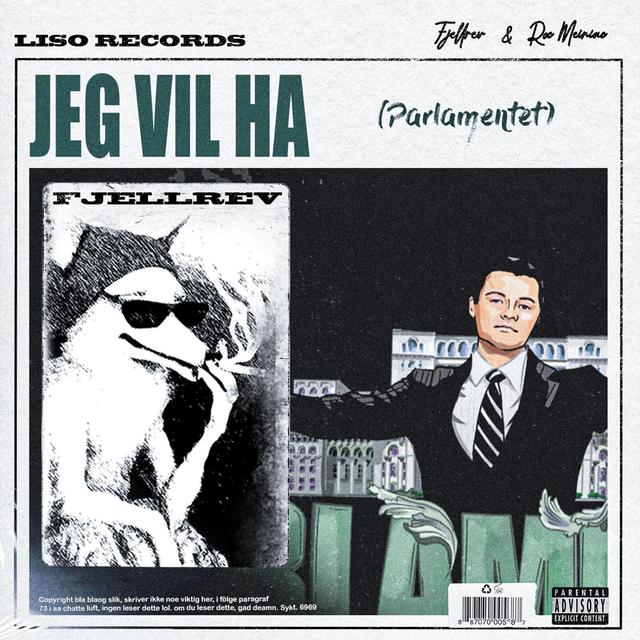 Album cover art for Jeg vil ha (Parlamentet)