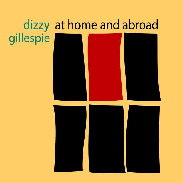 Album cover art for Dizzy at Home and Abroad