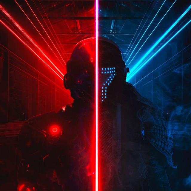 Album cover art for Man or Machine