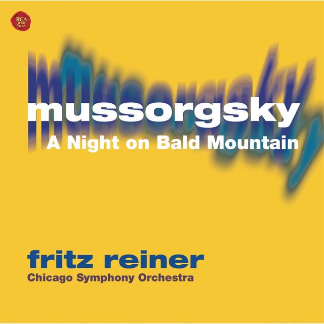 Album cover art for Mussorgsky: A Night on Bald Mountain