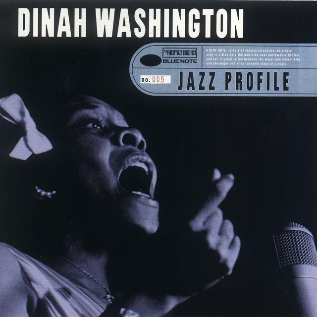 Album cover art for No.5 Jazz Profile:dinah Washington