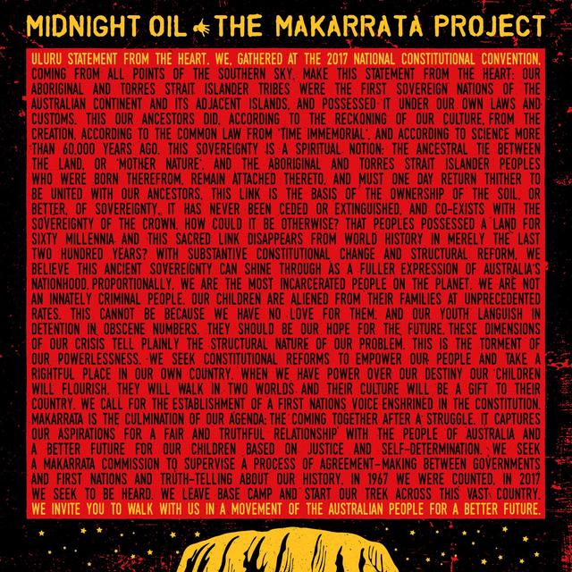 Album cover art for The Makarrata Project