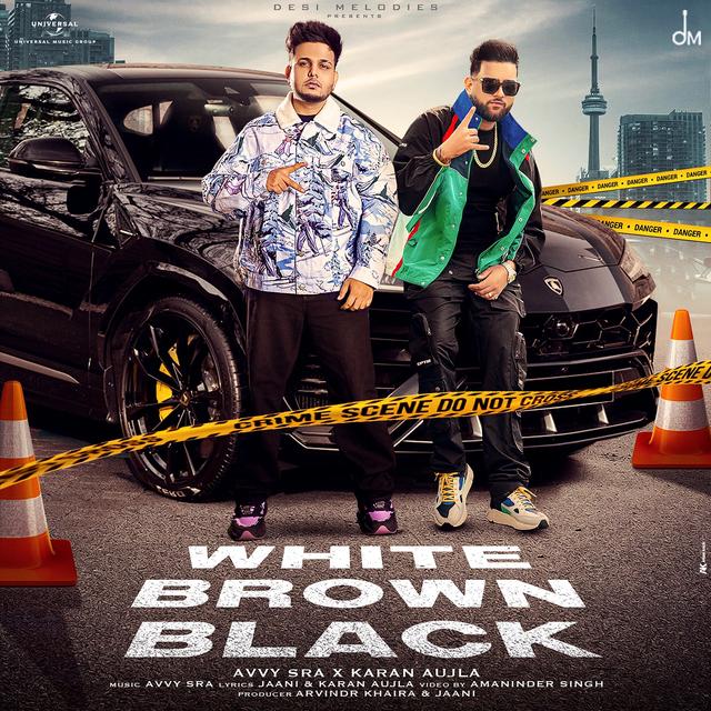 Album cover art for White Brown Black