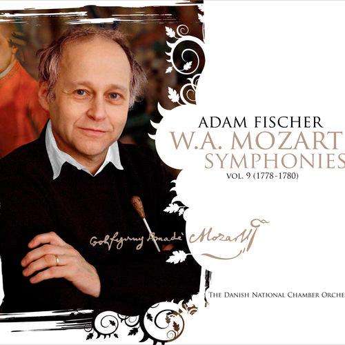 Album cover art for Mozart: Symphonies, Vol. 9