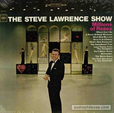 Album cover art for The Steve Lawrence Show