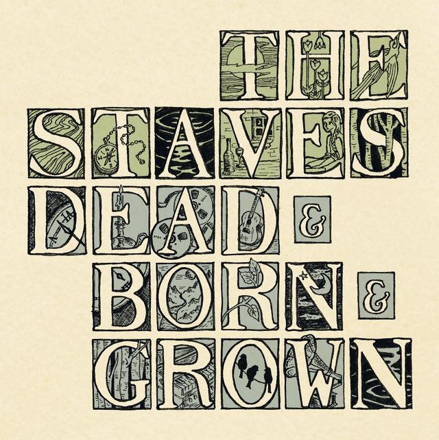 Album cover art for Dead & Born & Grown