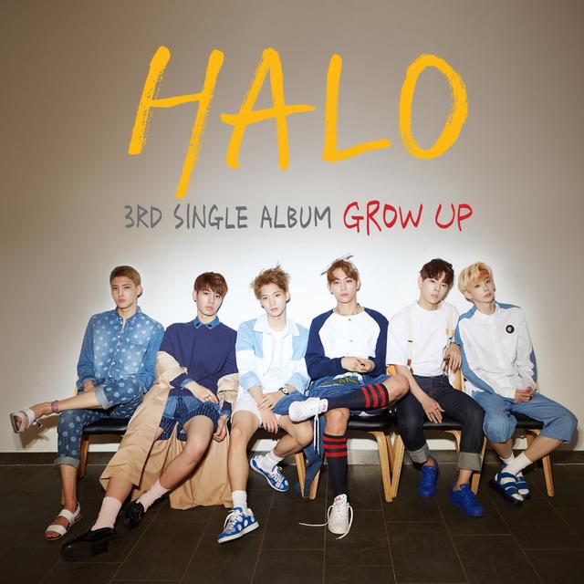 Album cover art for GROW UP