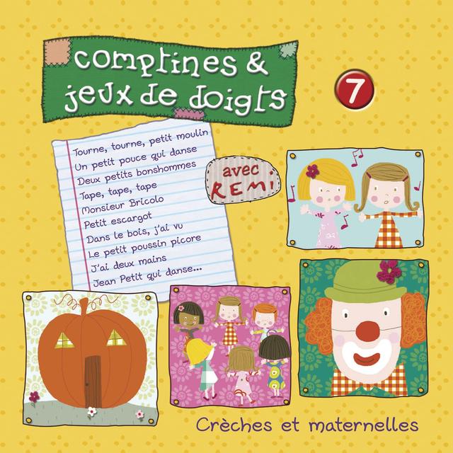 Album cover art for Comptines et Jeux de Doigts (vol. 7)