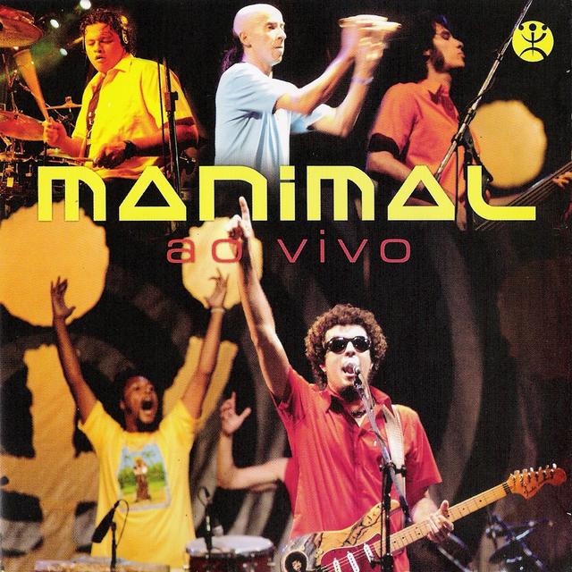 Album cover art for Manimal Ao Vivo