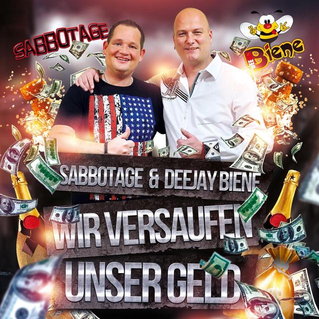 Album cover art for Wir versaufen unser Geld