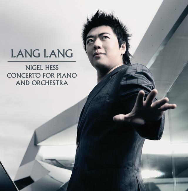 Album cover art for Hess: Concerto for Piano and Orchestra