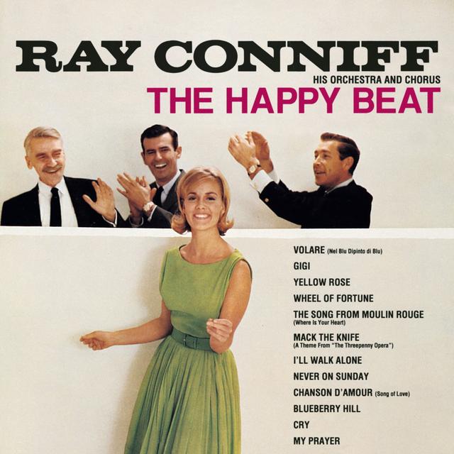 Album cover art for The Happy Beat