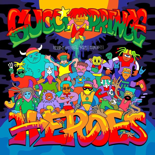 Album cover art for HEROES