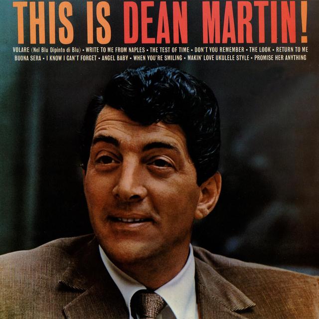 Album cover art for This Is Dean Martin !