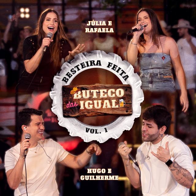 Album cover art for Besteira Feita (Ao Vivo) , Vol. 1 - Single