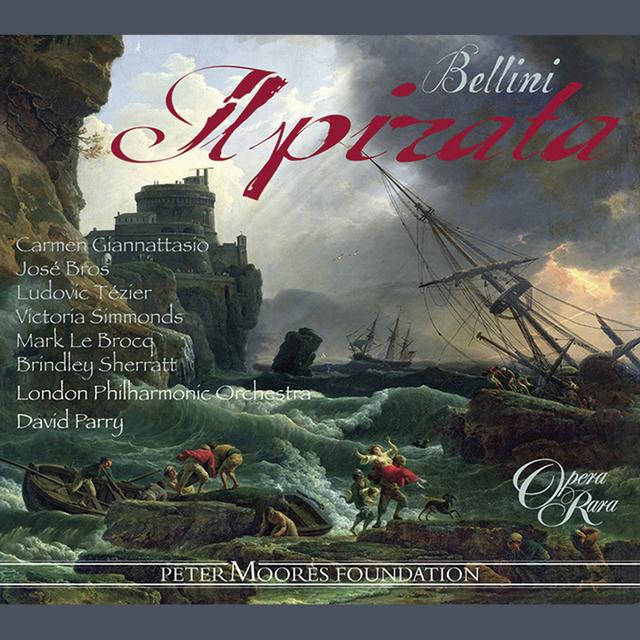 Album cover art for Bellini: Il Pirata