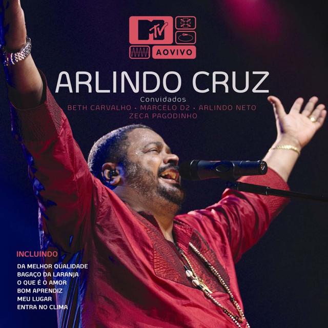 Album cover art for MTV ao Vivo Arlindo Cruz