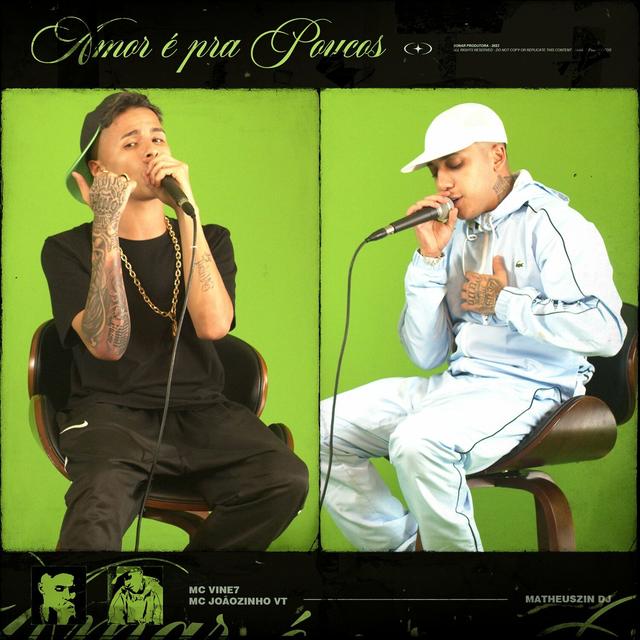 Album cover art for Amor É pra Poucos