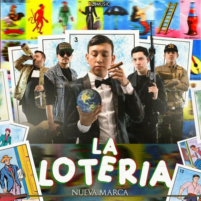 Album cover art for La Loteria