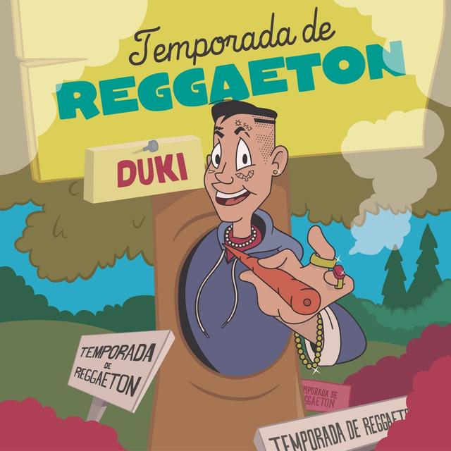 Album cover art for Temporada de Reggaetón