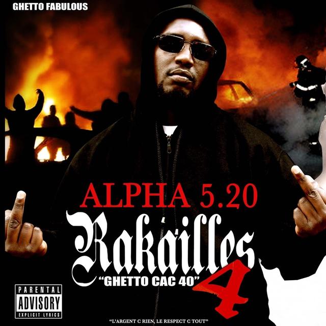 Album cover art for Rakailles 4 - Ghetto CAC 40