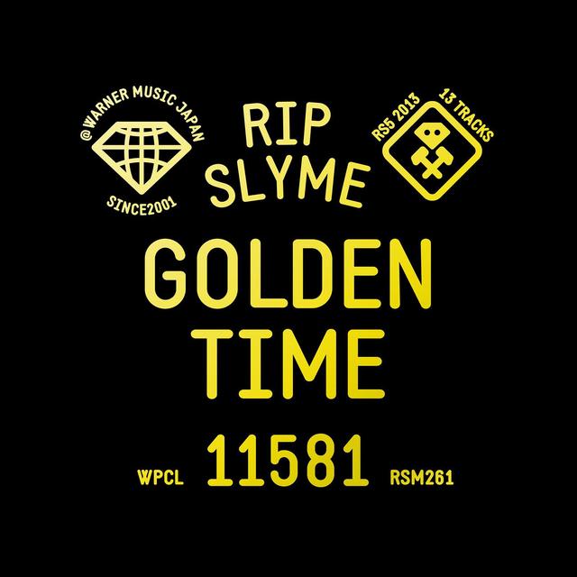 Album cover art for GOLDEN TIME