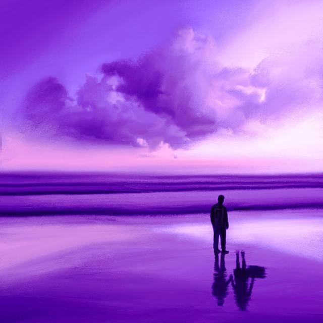 Album cover art for Purple Past