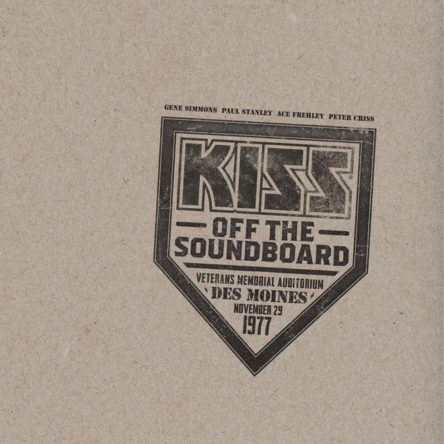 Album cover art for KISS Off The Soundboard: Live In Des Moines