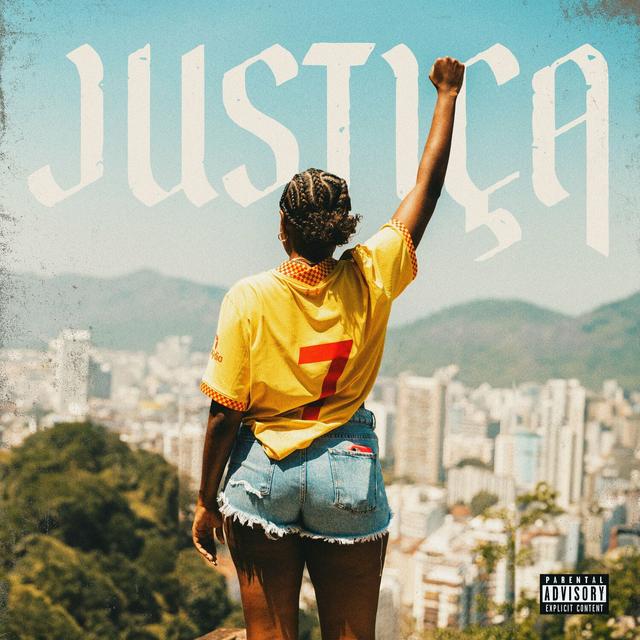 Album cover art for Justiça