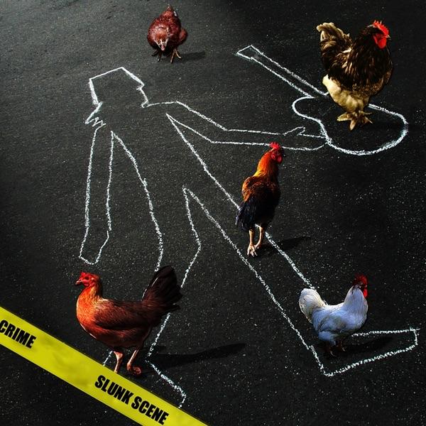 Album cover art for Crime Slunk Scene