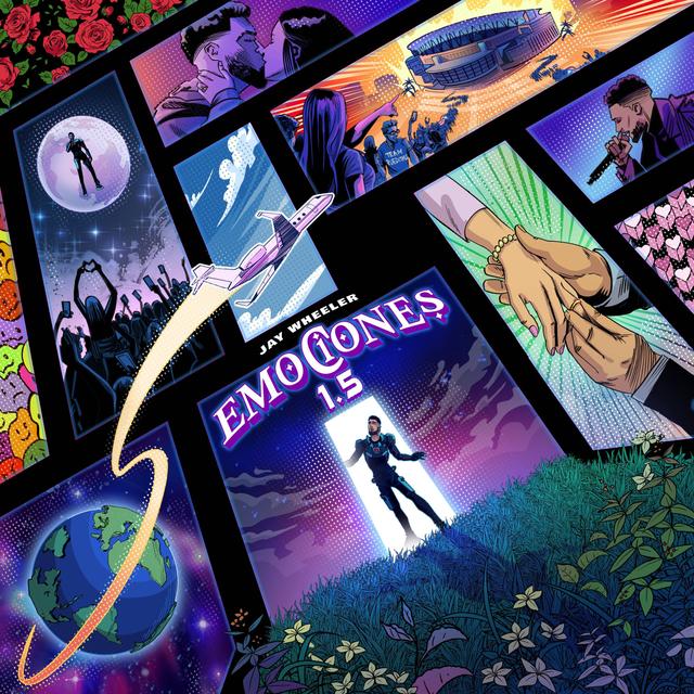 Album cover art for Emociones 1.5