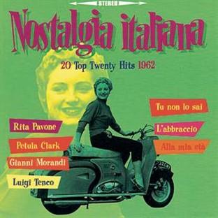 Album cover art for Nostalgia Italiana - 1962