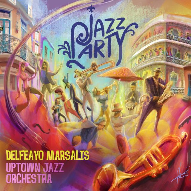 Album cover art for Jazz Party