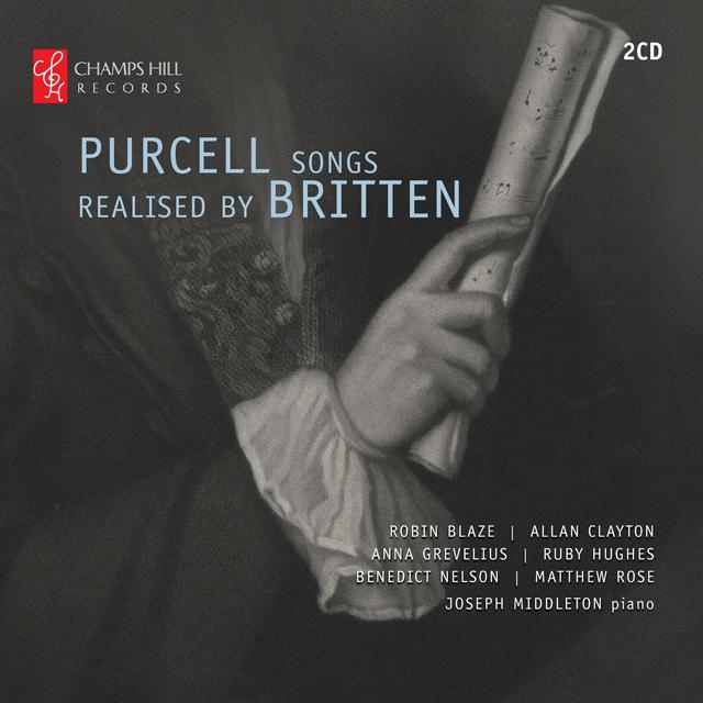 Album cover art for Purcell Songs Realised by Britten