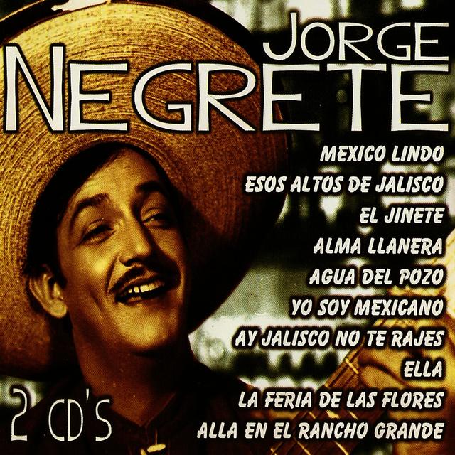 Album cover art for Jorge Negrete