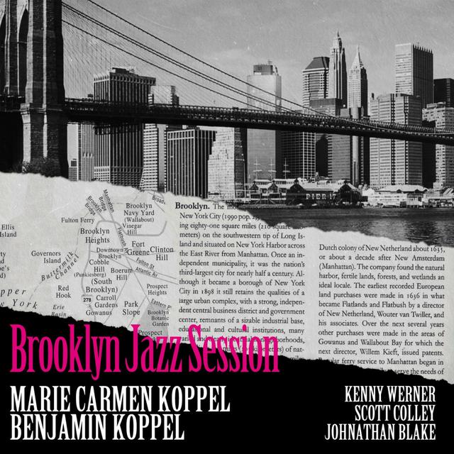 Album cover art for Brooklyn Jazz Session