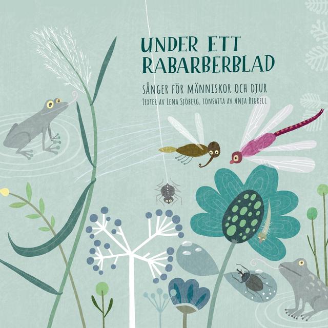 Album cover art for Under ett rabarberblad